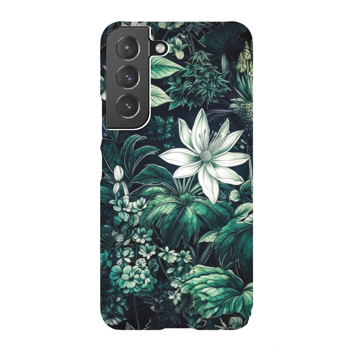 Samsung Galaxy "Blumenblätter Kunst N" Premium-Case Handyhülle artboxONE