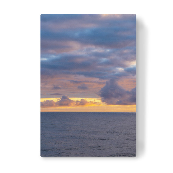 Leinwandbild "Sonnenuntergang auf der Nordsee" artboxONE - Natur,Reise,Reise / Strand und Meer