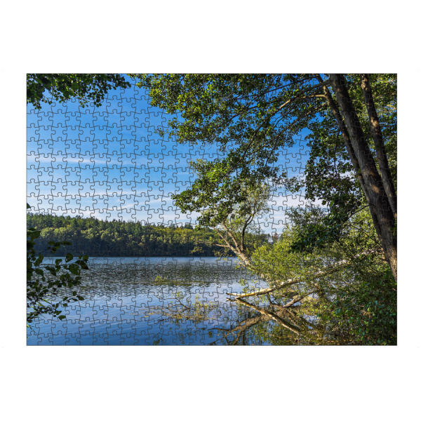 Puzzle Ravensburger "Pipersee bei Salem" artboxONE - Natur,Reise