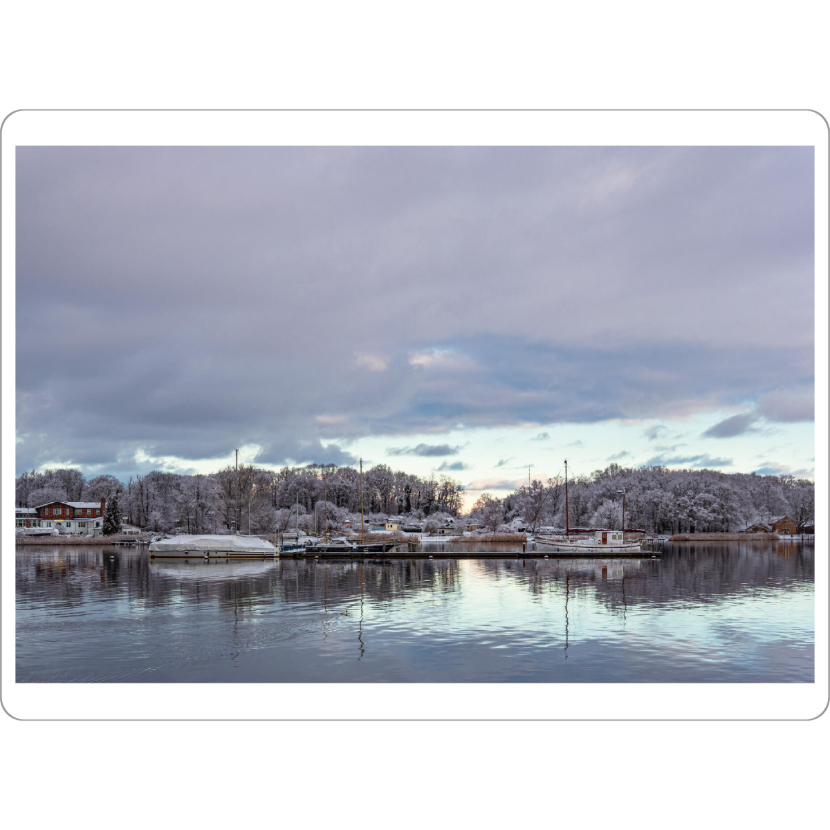 Tischset "Blick auf Gehlsdorf" artboxONE - Städte,Natur,Reise,Architektur