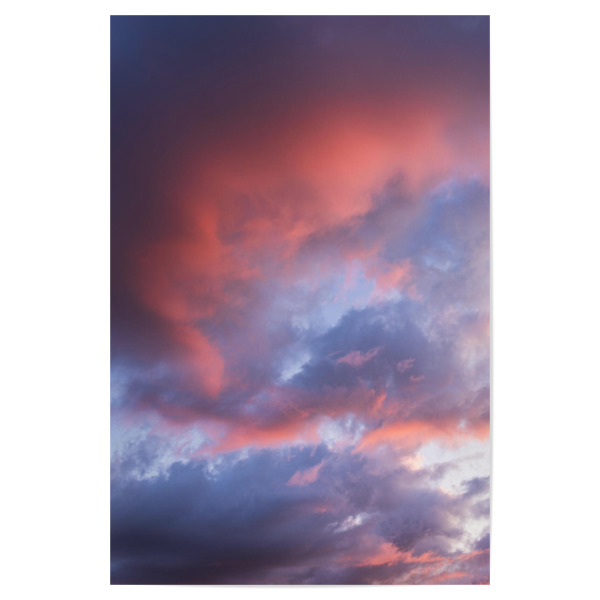 Poster "Himmel mit Wolken im Sonnenaufgang" artboxONE - Natur