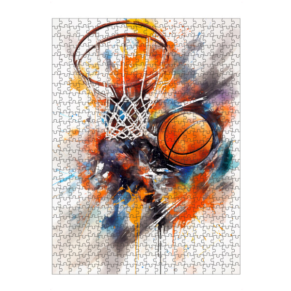 artboxONE Puzzle "Basketball Watercolor 2 (matart)" artboxONE - Sport