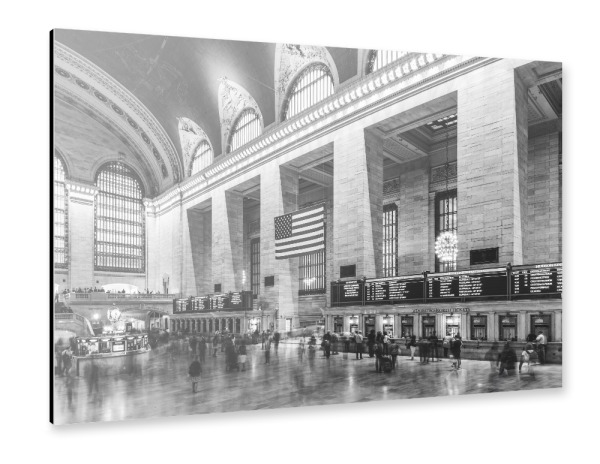 Alu-Dibond "Grand central terminal" 30x20 cm artboxONE
