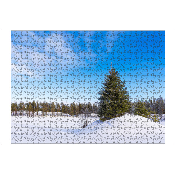 Puzzle Ravensburger "Winter in Finnland" artboxONE - Natur,Reise,Reise / Länder