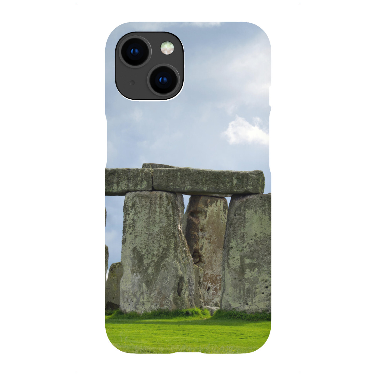 iPhone "Steine von Stonehenge" Premium-Case Handyhülle artboxONE