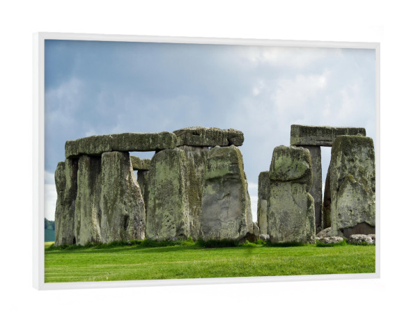 Poster mit weißem Rahmen "Die Magie der Steine" artboxONE - Natur,Architektur,Reise / Länder