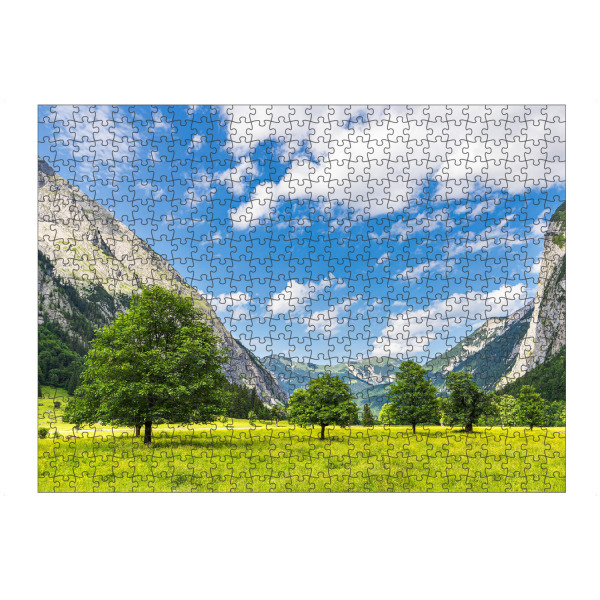 Puzzle Ravensburger "Der Große Ahornboden" artboxONE - Natur,Reise