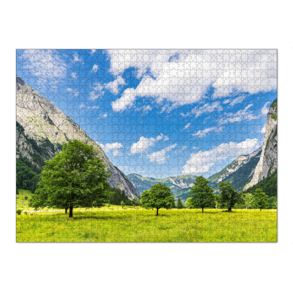 Puzzle Ravensburger "Der Große Ahornboden" artboxONE - Natur,Reise