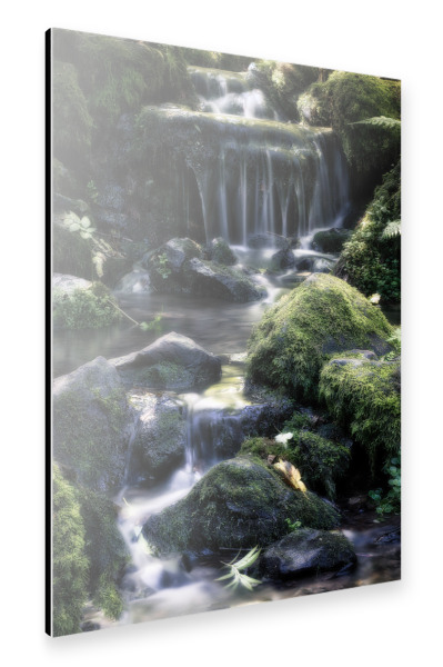 Alu-Dibond "Kleiner Waldbach" 30x20 cm artboxONE