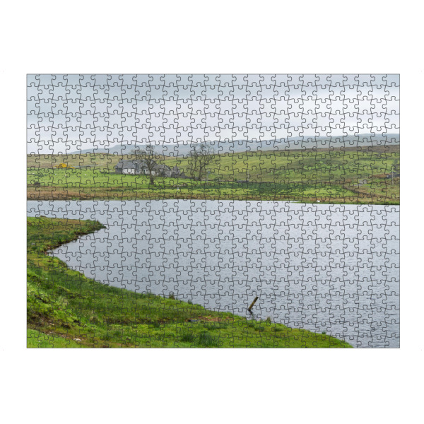 artboxONE Puzzle "Haus am Loch Thom, Schottland" artboxONE - Natur,Architektur,Reise / Länder