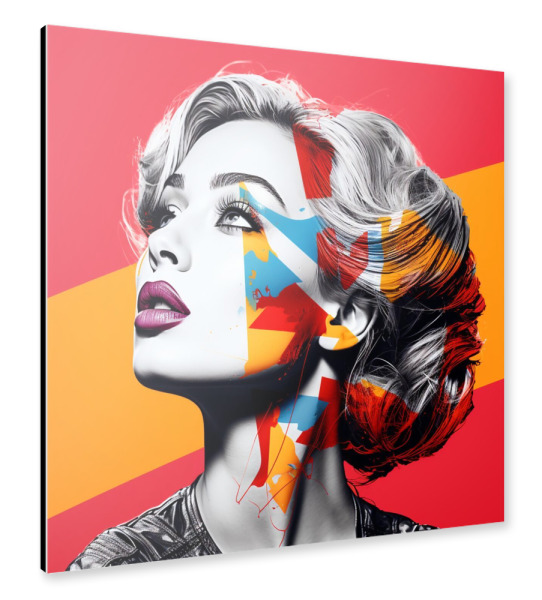 Alu-Dibond "FASHION SUPER BOWL" 30x30 cm artboxONE