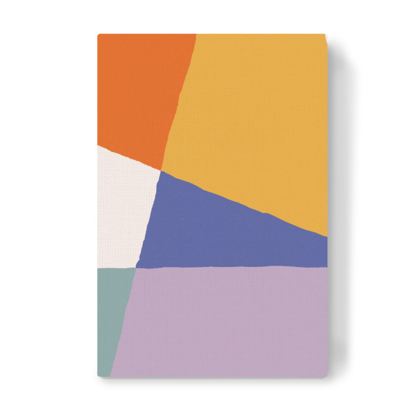 Leinwandbild "Álex Roda - Tappisserie Duo" artboxONE - Abstrakt,Geometrie - Fläche,Modern,Minimalistisch,Minimalismus,Form,Geometrie,Dreieick