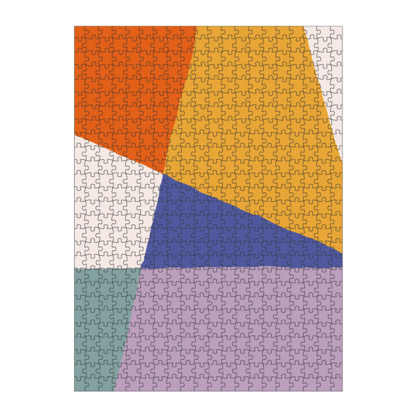 artboxONE Puzzle "Álex Roda - Tappisserie Duo" artboxONE - Abstrakt,Geometrie - Fläche,Modern,Minimalistisch,Minimalismus,Form,Geometrie,Dreieick