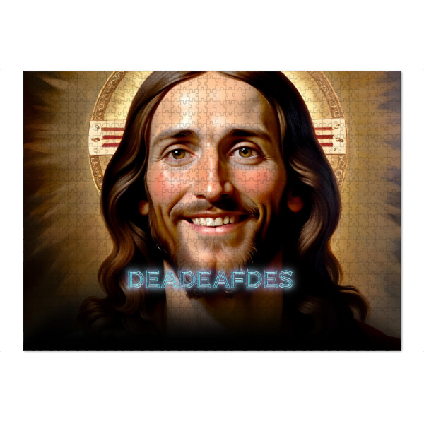 Puzzle Ravensburger "Bayrischer Jesus: deadeafdes" artboxONE - Typografie,Menschen