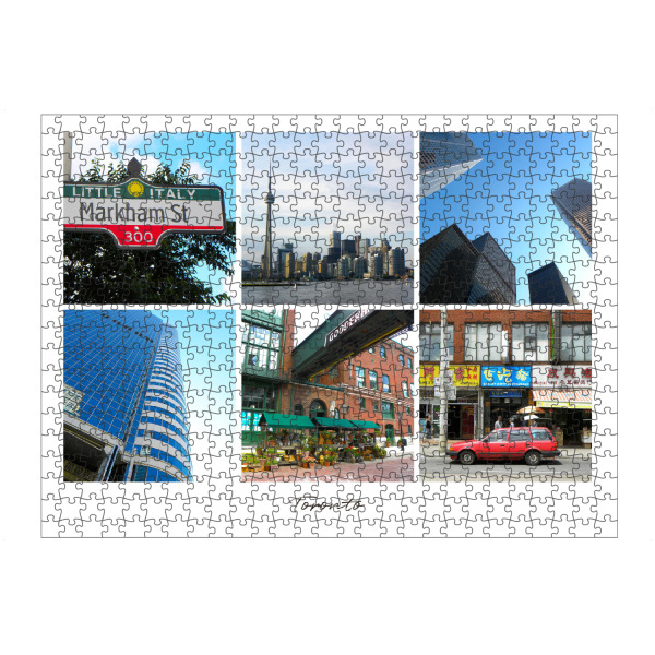 artboxONE Puzzle "Toronto Collage" artboxONE - Städte,Reise,Architektur,Reise / Länder,Städte / Weitere