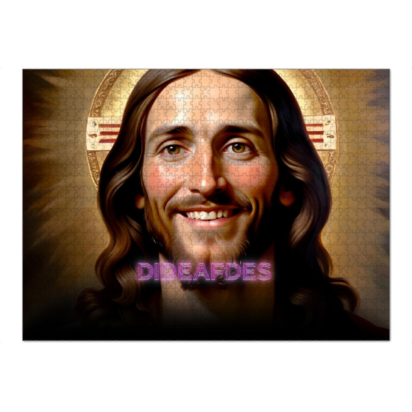 Puzzle Ravensburger "Bayrischer Jesus: dideafdes" artboxONE - Typografie,Menschen