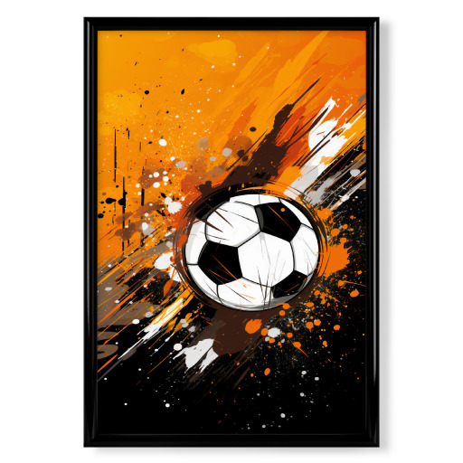 Football Orange (matart)