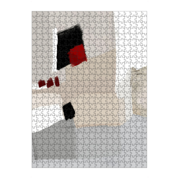 Puzzle Ravensburger "Erneuerung" artboxONE - Abstrakt,Geometrie - Minimal,Abstrakt,Minimalistisch,Modern - Bild minimal