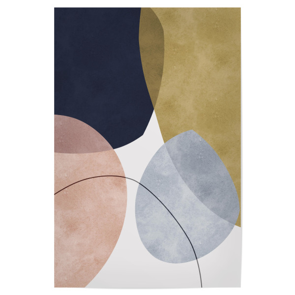 Poster 30x20 cm "Formen mit Ausdruck N" artboxONE - Abstrakt,Geometrie