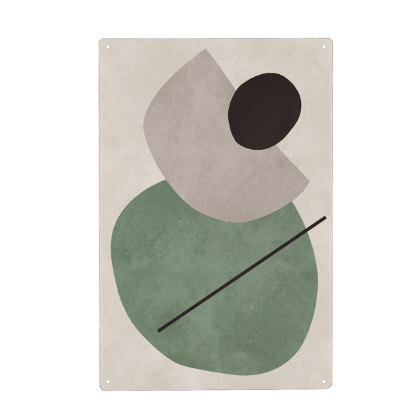 Holzbild "Formen mit Ausdruck G" artboxONE - Abstrakt,Geometrie