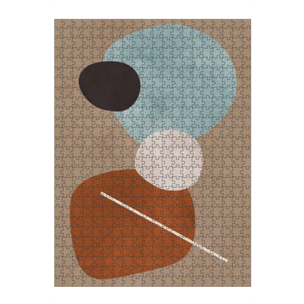 artboxONE Puzzle "Formen mit Ausdruck F" artboxONE - Abstrakt,Geometrie