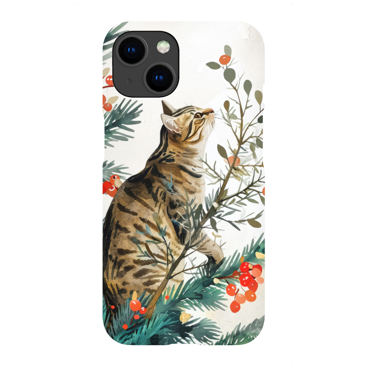 "Katzenleben A"für iPhone - Premium-Case Handyhülle artboxONE