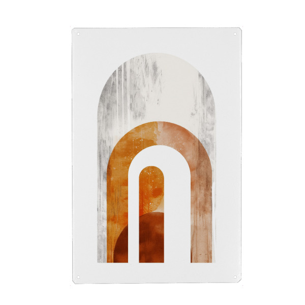 Holzbild "Abstrakter Boho B" artboxONE - Abstrakt,Geometrie