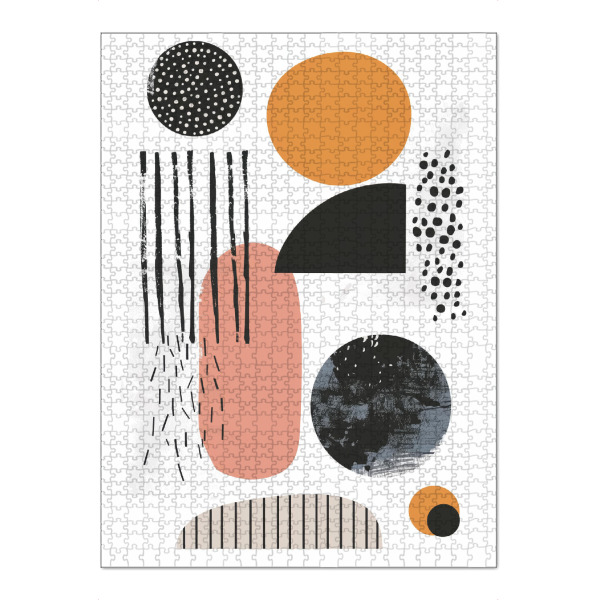 Puzzle Ravensburger "Abstrakter Boho D" artboxONE - Abstrakt,Geometrie