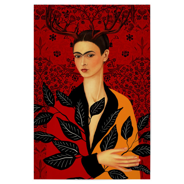 Poster "The Wounded Deer" artboxONE - Menschen