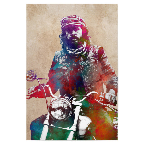 Poster 30x20 cm "Motorsport-Sportkunst F" artboxONE - Sport / Motorsport,Sport - Motor,Motorsport,Motorrad,Sport