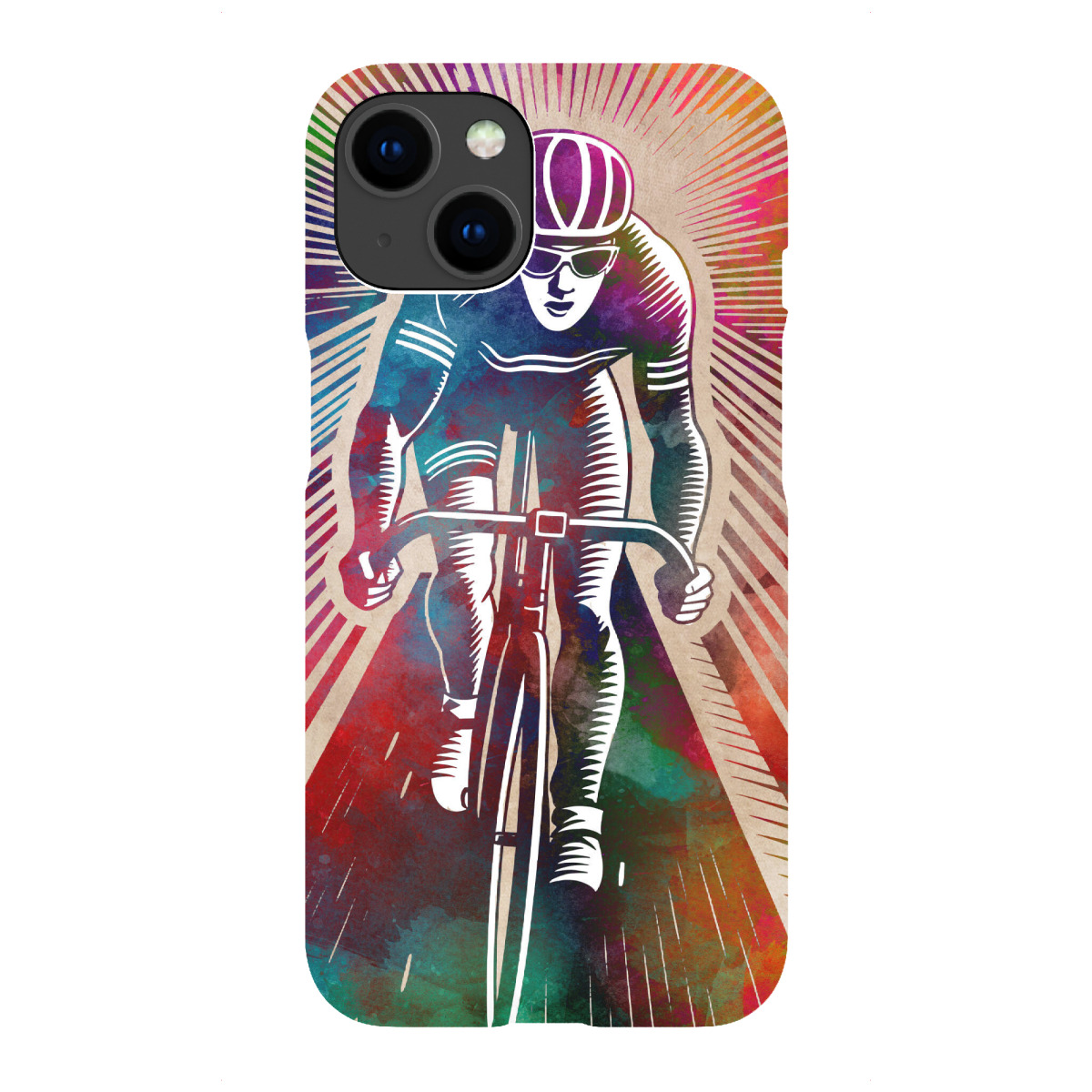 iPhone "Fahrradsport Sport E" Premium-Case Handyhülle artboxONE