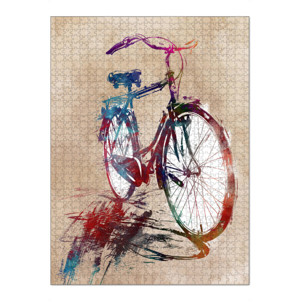 Puzzle Ravensburger "Fahrradsport Sport D" artboxONE - Sport,Sport / Sommerspiele - Sport,Biker,Fahrrad,Radfahren - Bild sport
