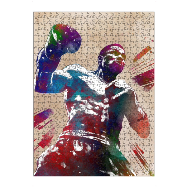 Puzzle Ravensburger "Boxsport Kunst E" artboxONE - Sport - Box,Boxer,Boxen,Sport,Kämpfer - Bild box