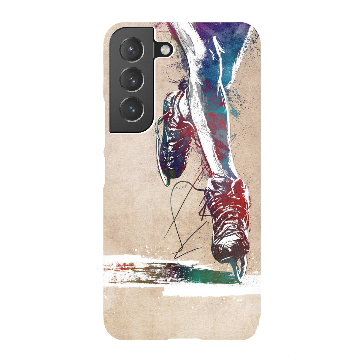 "Eiskunstlauf Sportkunst B"für Samsung Galaxy - Premium-Case Handyhülle artboxONE