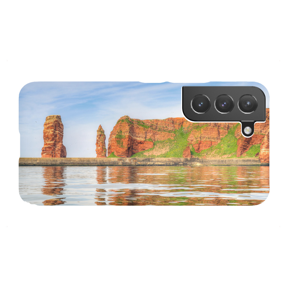 "Helgoland Lange Anna und Klippen"für Samsung Galaxy - Premium-Case Handyhülle artboxONE