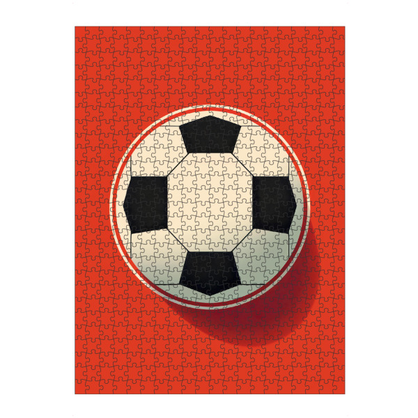 Puzzle Ravensburger "Football Vintage Retro 3 (matart)" artboxONE - Sport / Fußball - Fußball,Fußballer,Fußball,Spieler,Ball,Team,Sport,Vintage,Retro