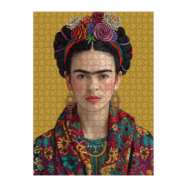 artboxONE Puzzle "Frida Klassisch-Elegant" artboxONE - Floral,Menschen,Fashion