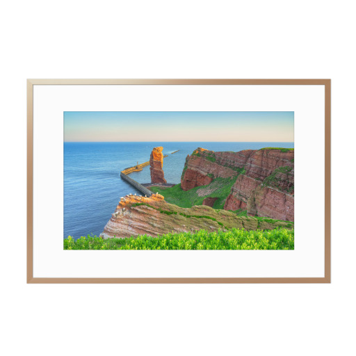 Morgens auf Helgoland