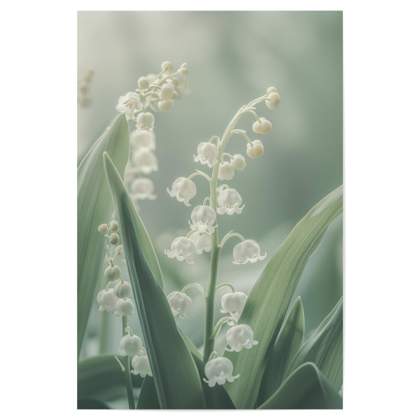 Poster 30x20 cm "Zarte Maiglöckchen" artboxONE - Natur,Floral