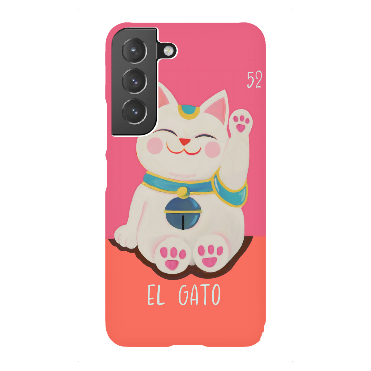 "52 El Gato Die Katze"für Samsung Galaxy - Premium-Case Handyhülle artboxONE