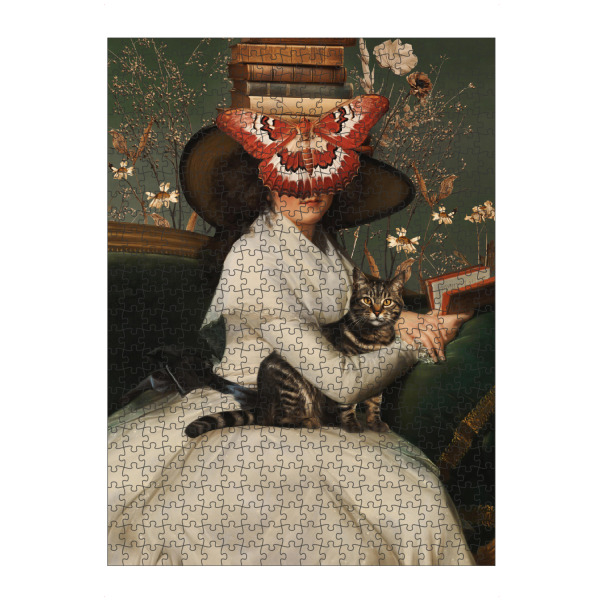 artboxONE Puzzle "Mystery Lady von TAS" artboxONE - Natur,Floral,Tiere