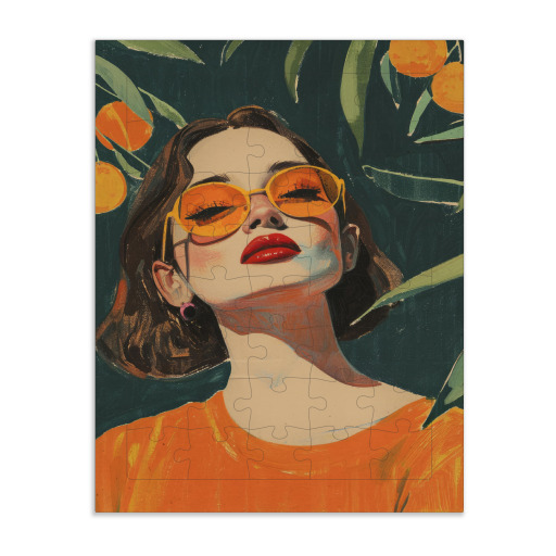 Unter Dem Orangen Baum