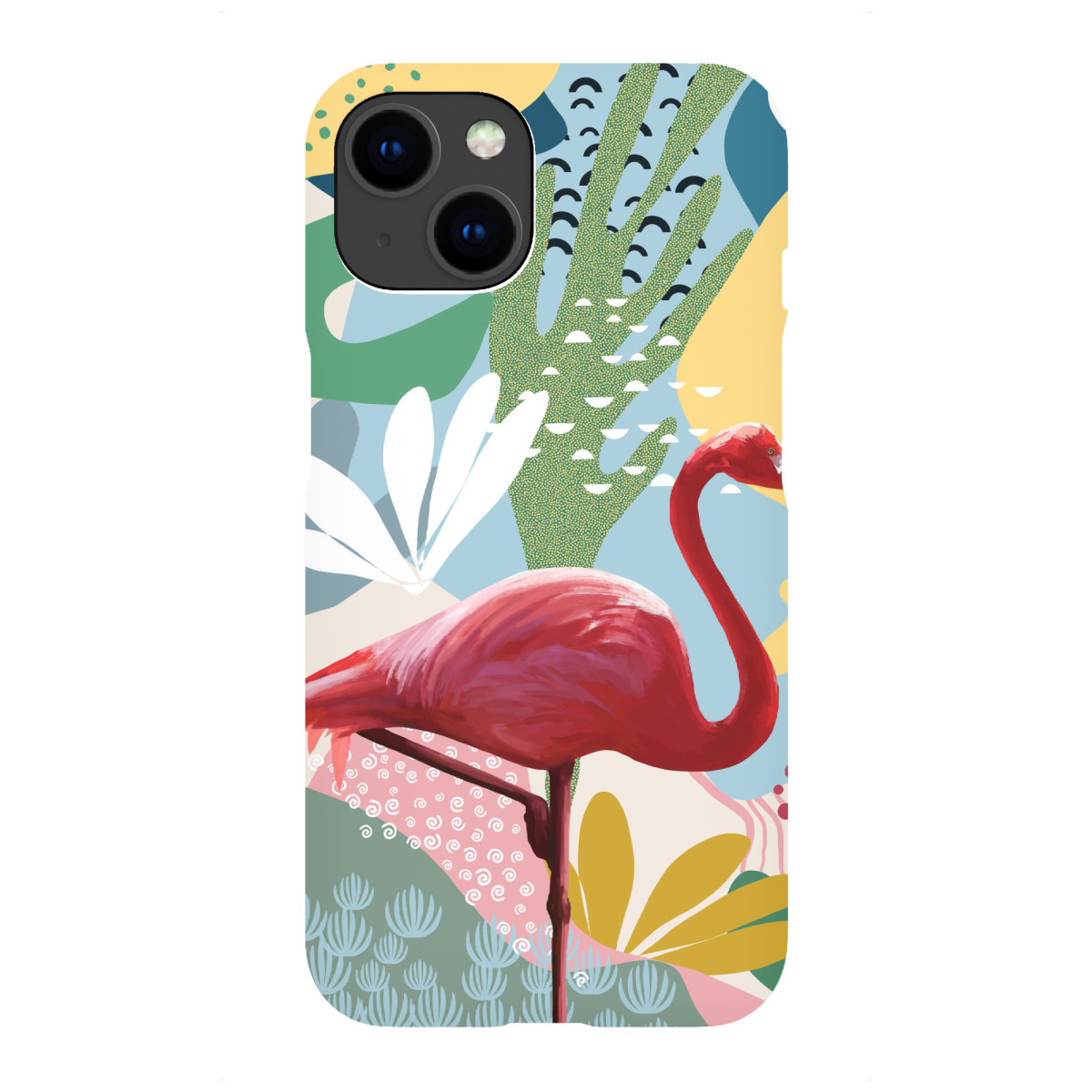 iPhone "Flamingovogel" Premium-Case Handyhülle artboxONE