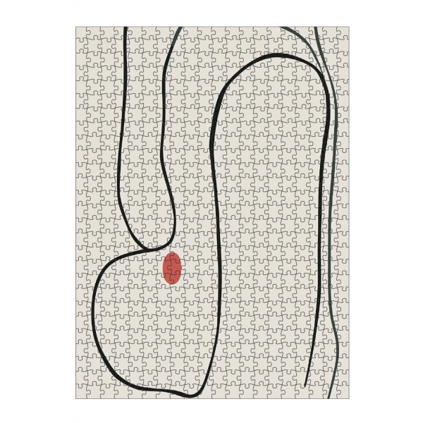 artboxONE Puzzle "Punkt und Linien" artboxONE - Abstrakt,Architektur,Geometrie