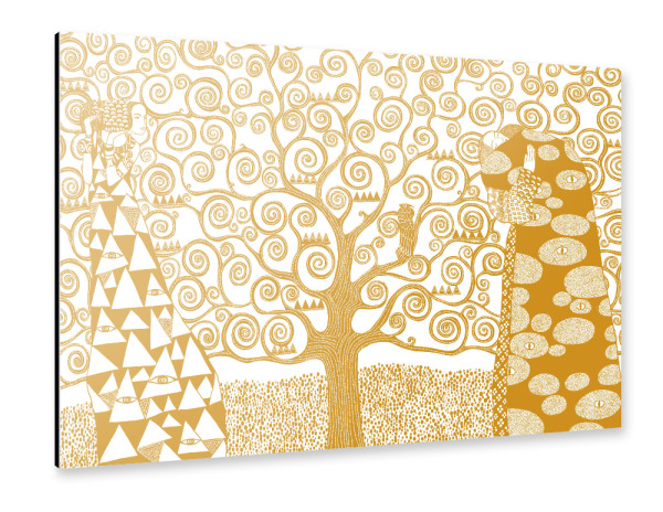 Alu-Dibond "Goldene Träumerei" 30x20 cm artboxONE