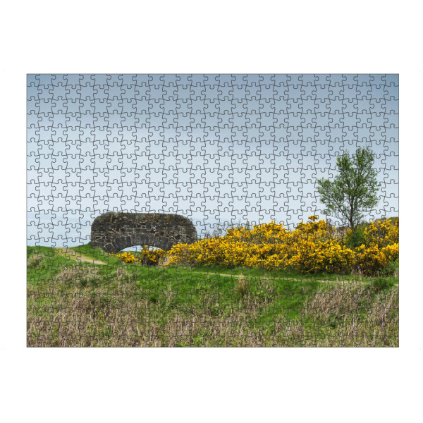 Puzzle Ravensburger "Steinbrücke am Greenock Cut Path" artboxONE - Natur,Architektur,Reise / Länder