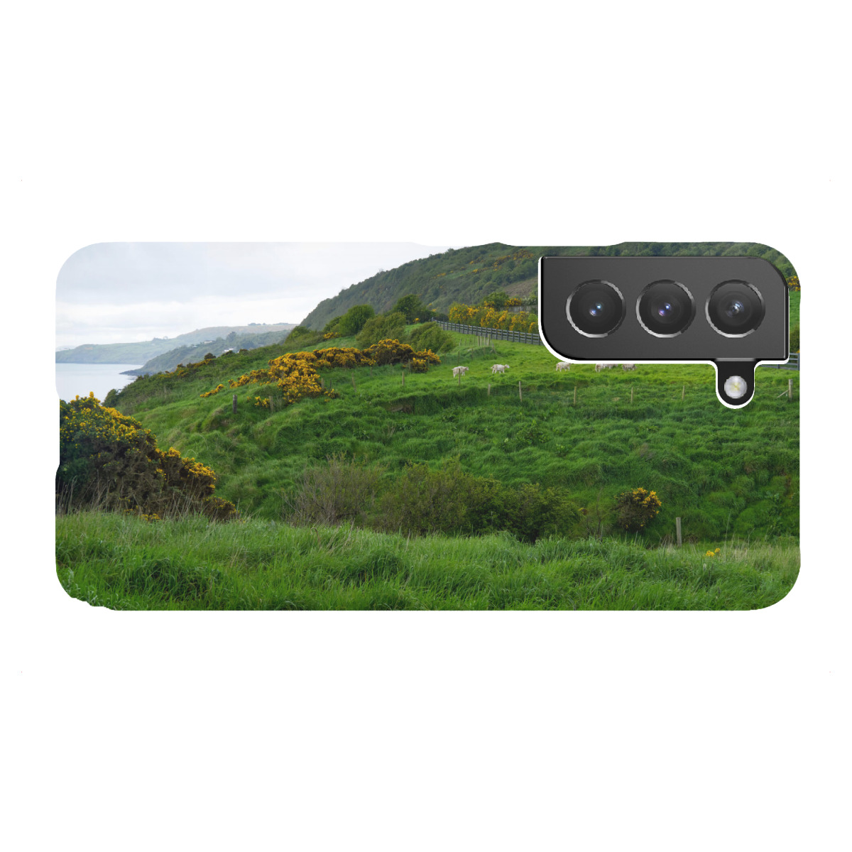 Samsung Galaxy "Grünes Nordirland" Premium-Case Handyhülle artboxONE