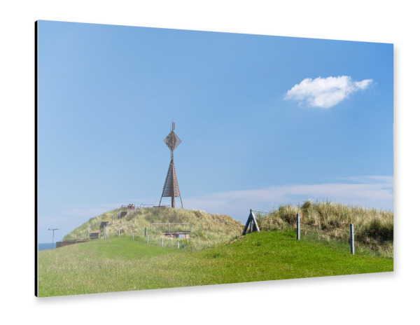 Alu-Dibond "Bake Baltrum" 30x20 cm artboxONE