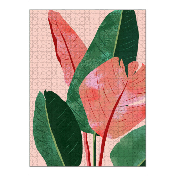 Puzzle Ravensburger "Erröten Tropisch" artboxONE - Natur,Floral