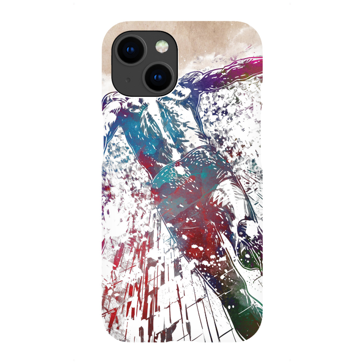 "Schwimmsportkunst G"für iPhone - Premium-Case Handyhülle artboxONE